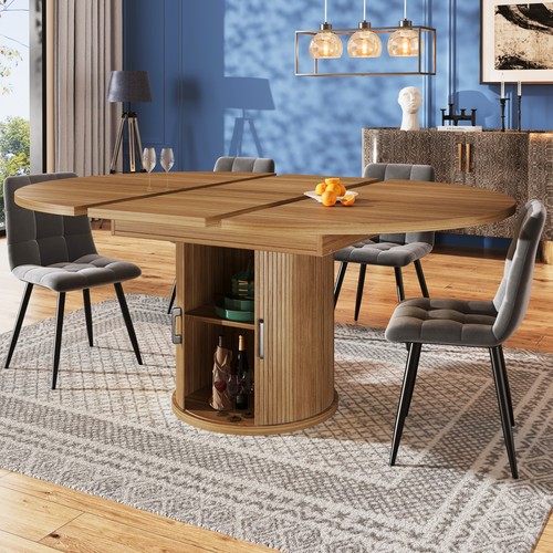 Extendable dining table - dining, 4