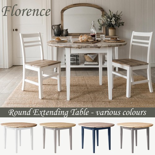 Dining table extending round - dining,