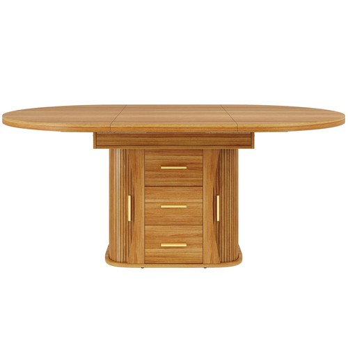 Extendable round dining - round,