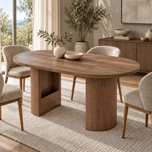 Extendable dining table 160 - dining, 90-160