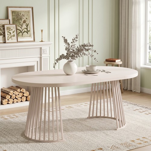 Modern fluted base - fluted, extendable