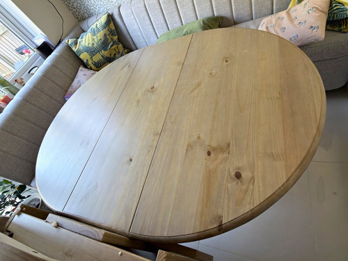 New box solid pine table - new,