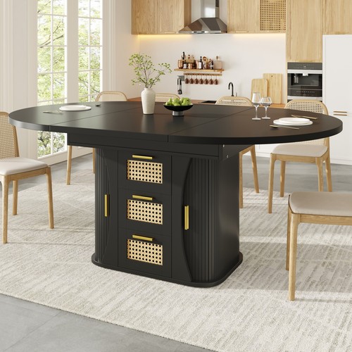 Extendable dining table - dining,