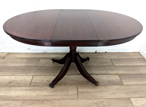 Dining table mahogany - mahogany, circular
