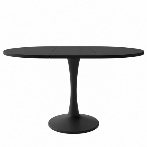 Extendable dining table black - table,