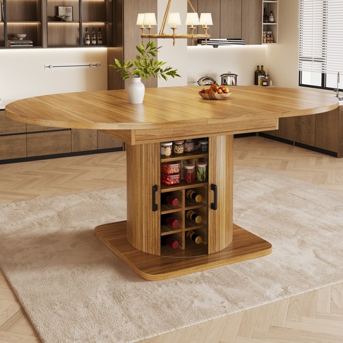 Extendable dining table with - extendable,