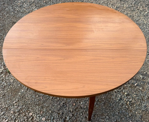 Vintage round dining kitchen - dining,