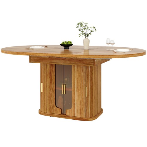 Extendable round oval - extendable,